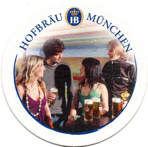 münchen m-by hof mein and 4b (rund215-2 männer 2 frauen mit bier) 